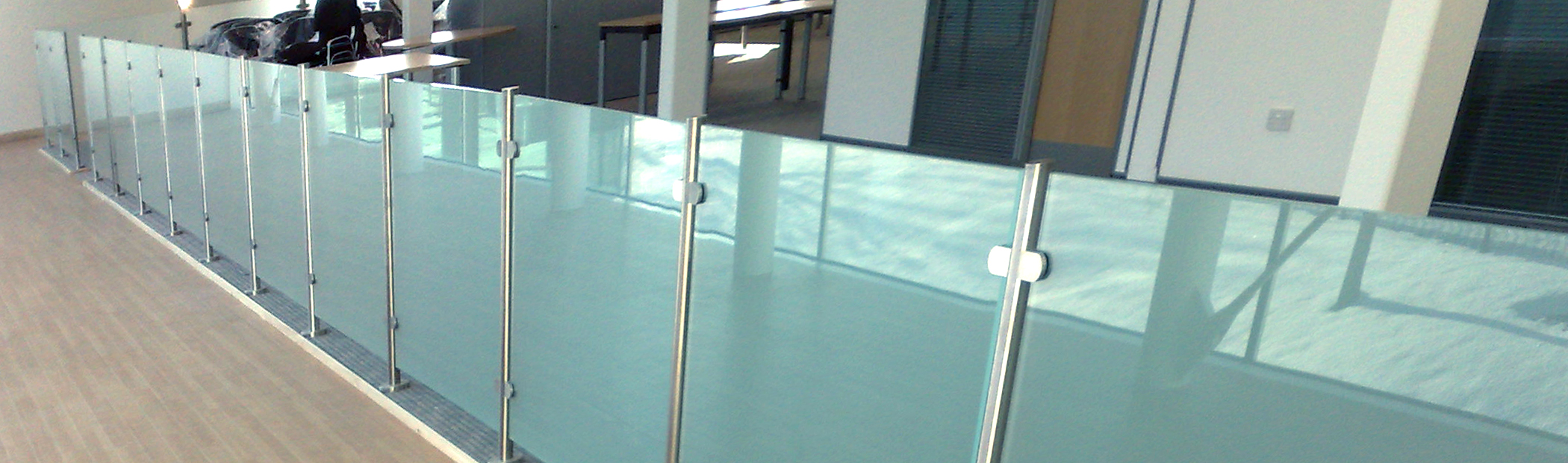 Glass Sandblasting on Balustrade Seaford