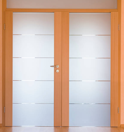 Sand blasted Glass Door, Brighton