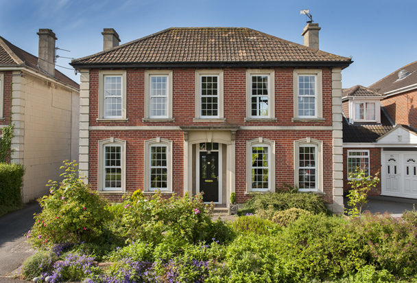 uPVC Sliding Sash Windows in Lewes